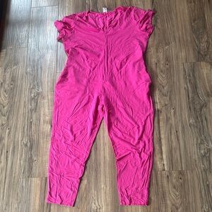 Smash + Tess x Barbie Women's Pink Jumpsuit
